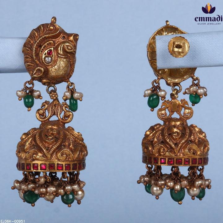 Jhumka Kundan Nakshi