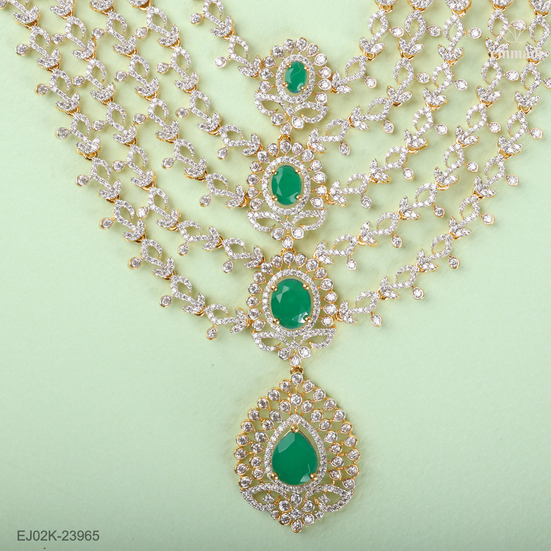 Short Necklace Premium Cz