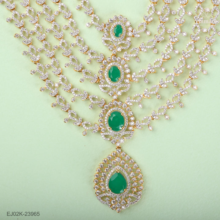 Short Necklace Premium Cz