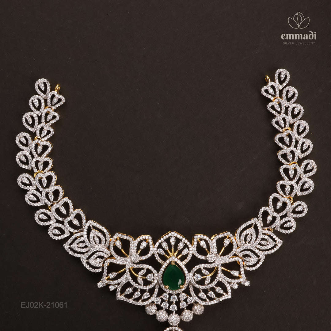 Short Necklace Premium Cz