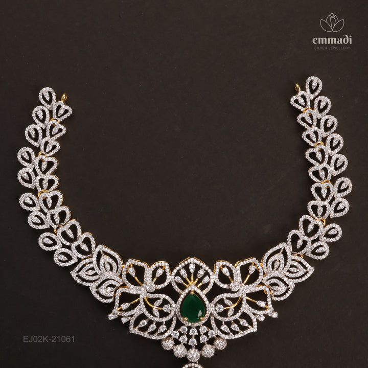 Short Necklace Premium Cz