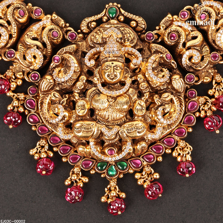 Short Necklace Kundan Nakshi