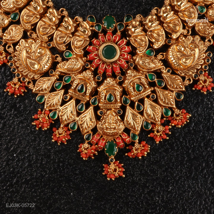 Short Necklace Kundan Nakshi