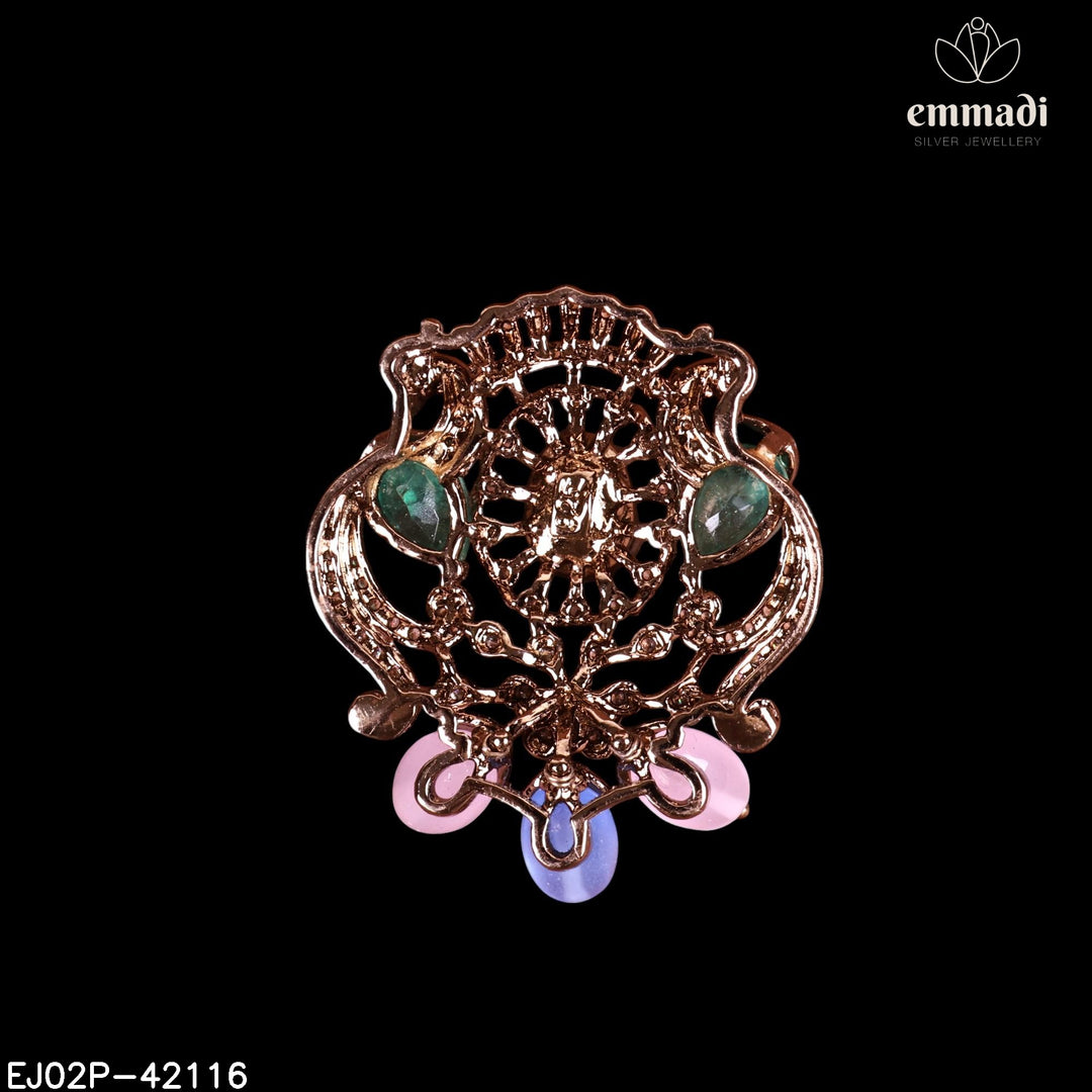 Pendant Brouch Moissanite