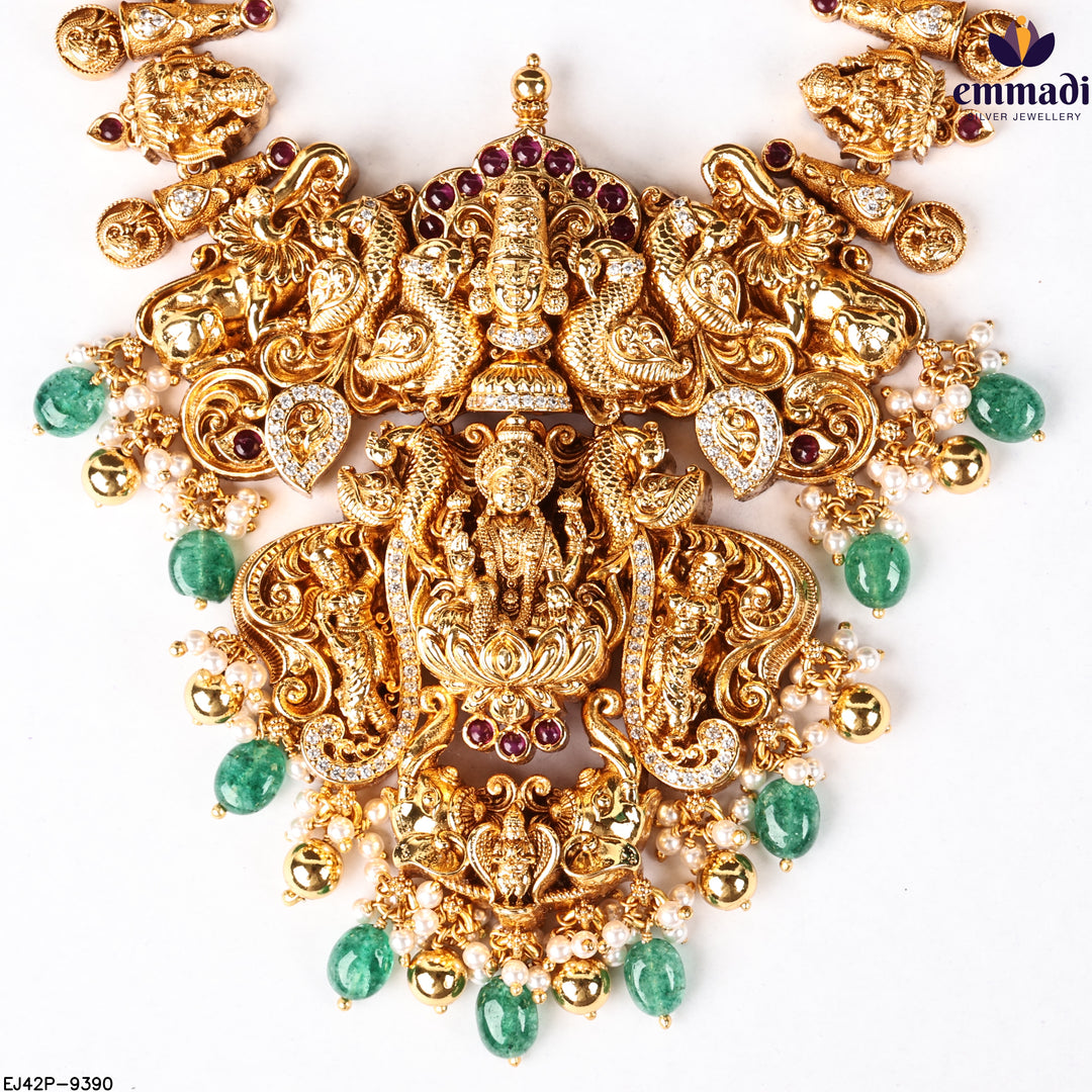 Long Necklace Premium Nakshi