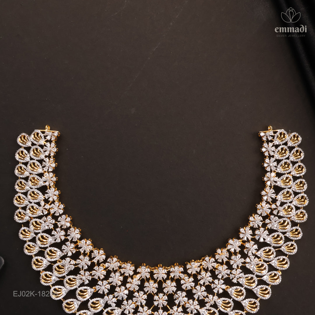 Short Necklace Premium Cz