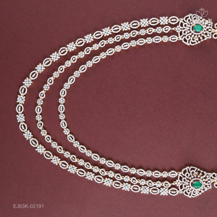 Long Necklace Premium Cz
