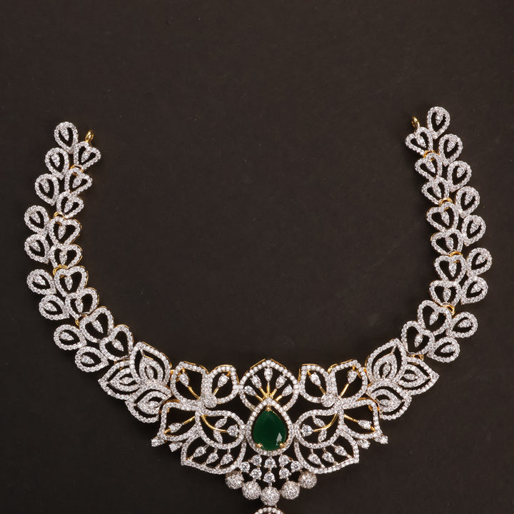 Short Necklace Premium Cz