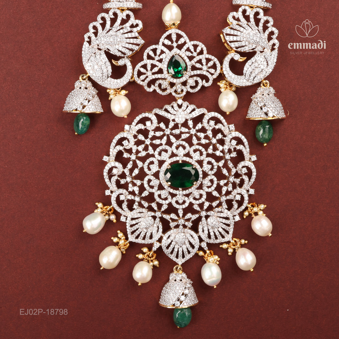Long Necklace Premium Cz