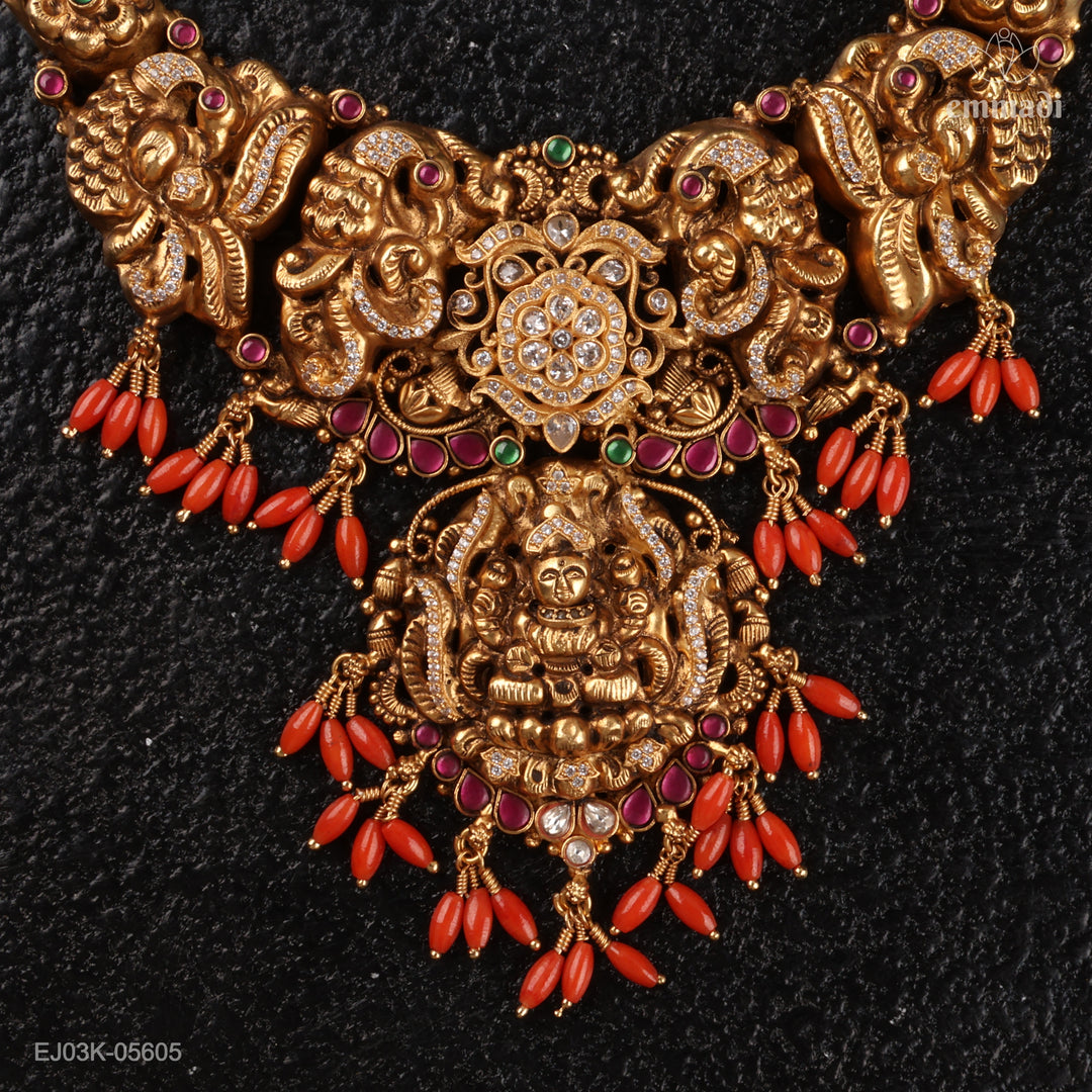 Short Necklace Kundan Nakshi