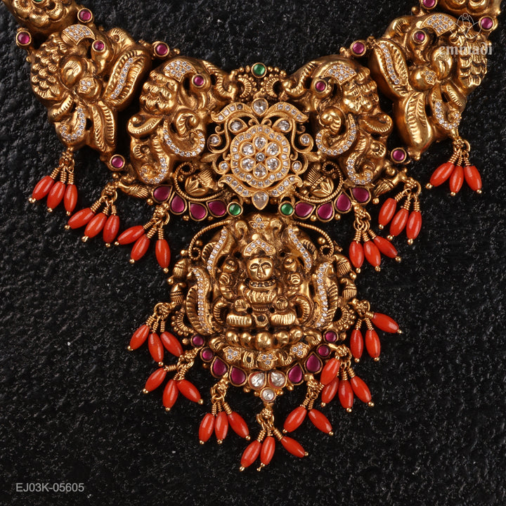 Short Necklace Kundan Nakshi