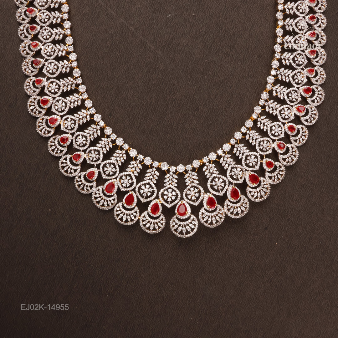 Long Necklace Premium Cz