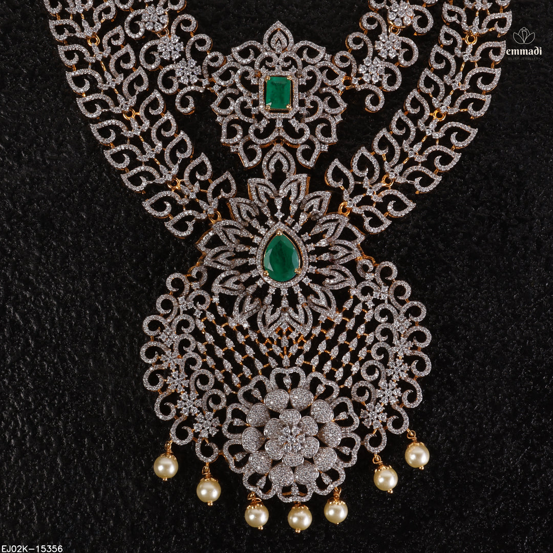 Long Necklace Premium Cz