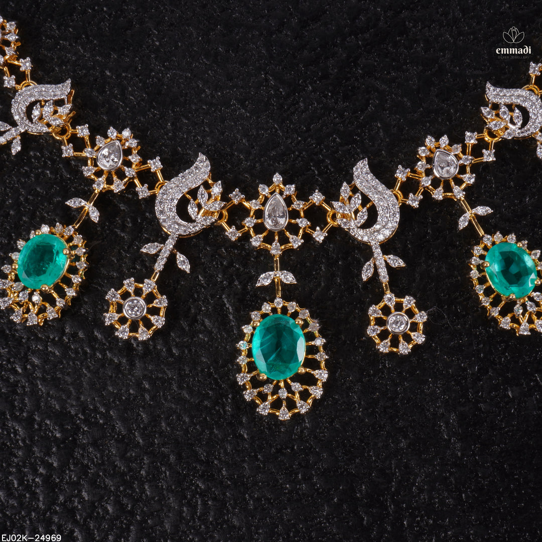 Short Necklace Premium Cz