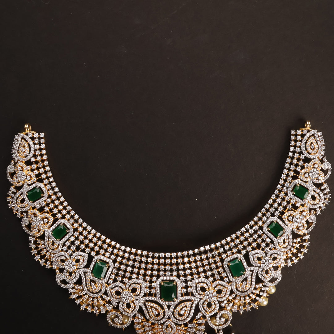 Short Necklace Premium Cz