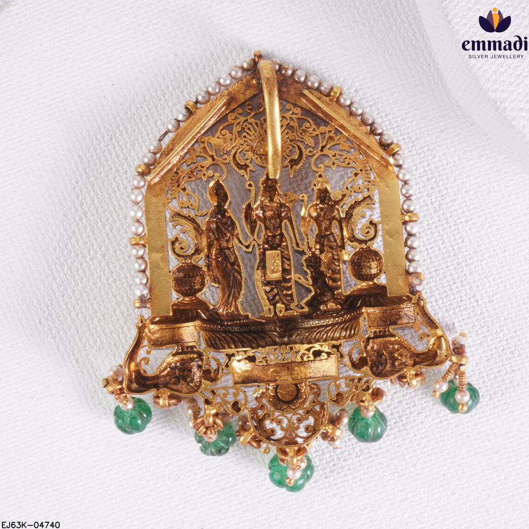 Pendant Kundan Nakshi