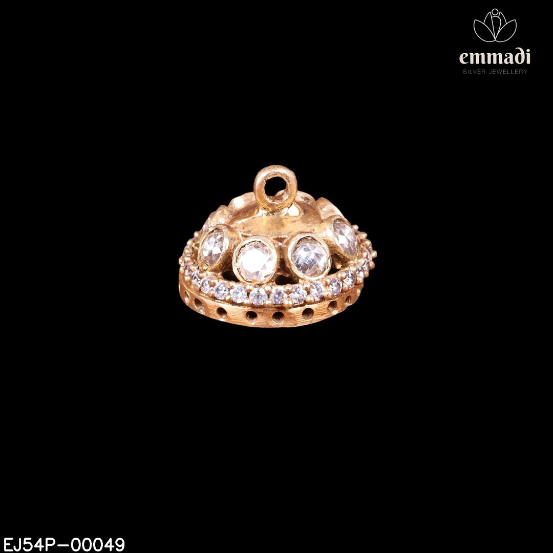 Pendant Brouch Moissanite