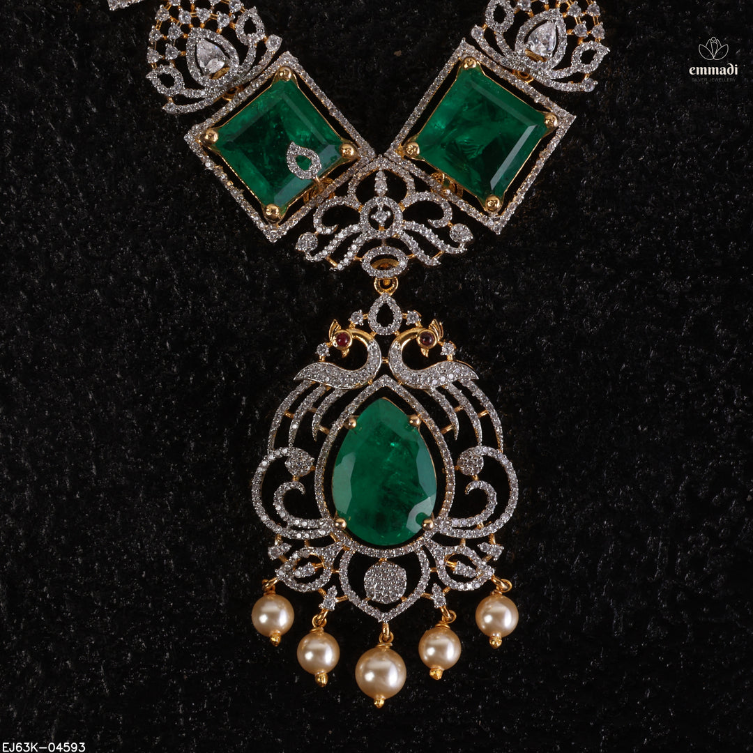 Short Necklace Premium Cz