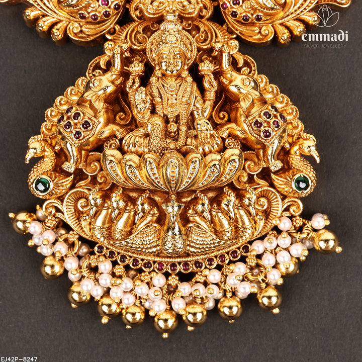 Short Necklace Premium Nakshi