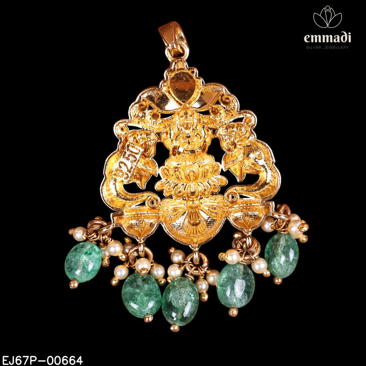 Pendant Premium Kundan Nakshi