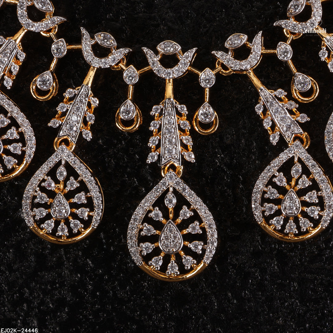 Short Necklace Premium Cz