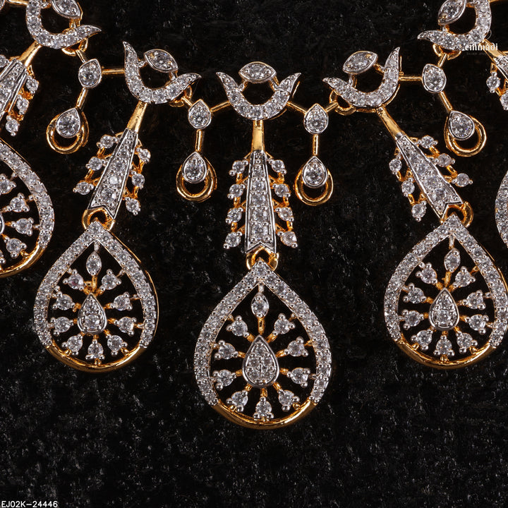Short Necklace Premium Cz