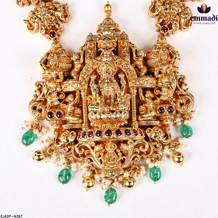 Long Necklace Premium Nakshi