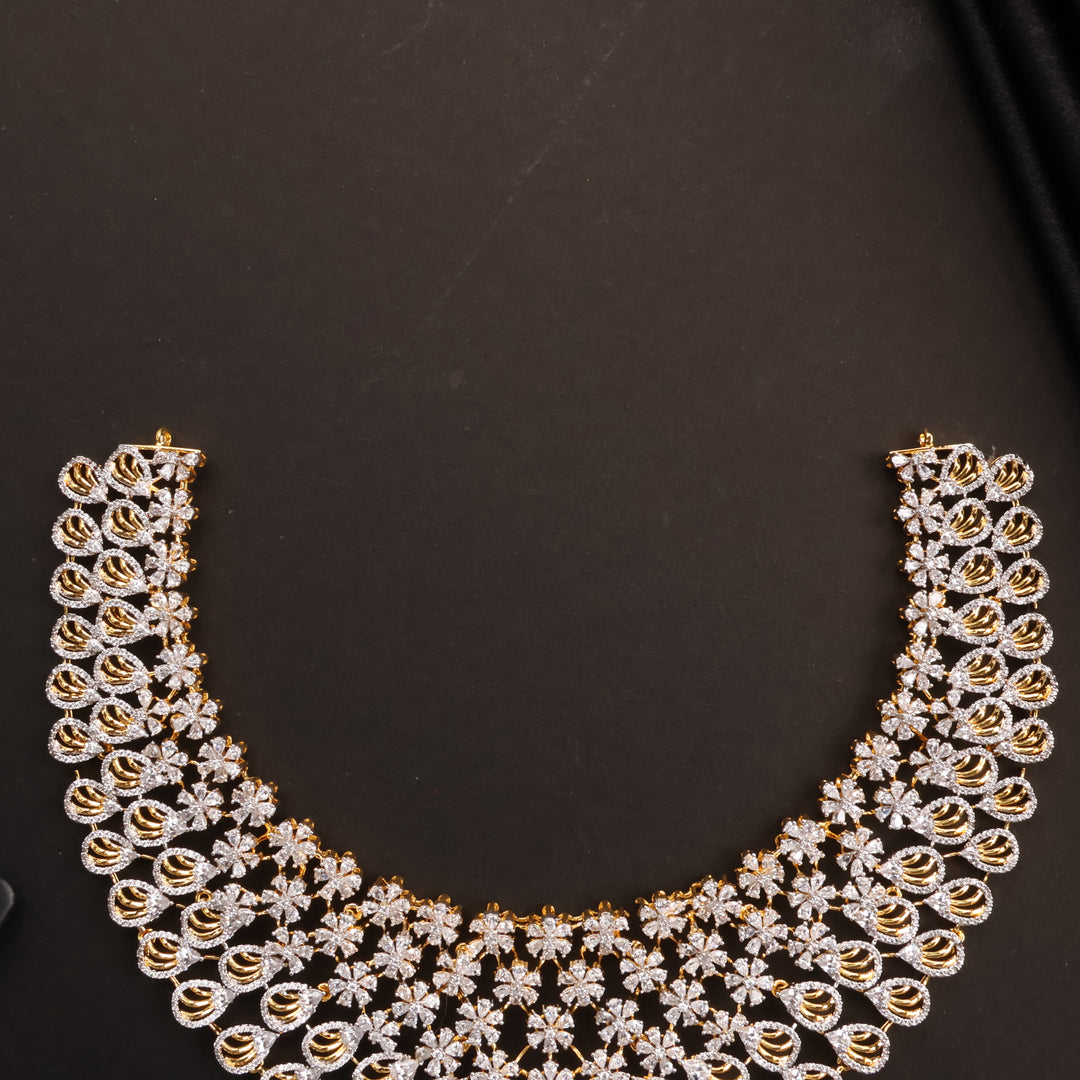 Short Necklace Premium Cz