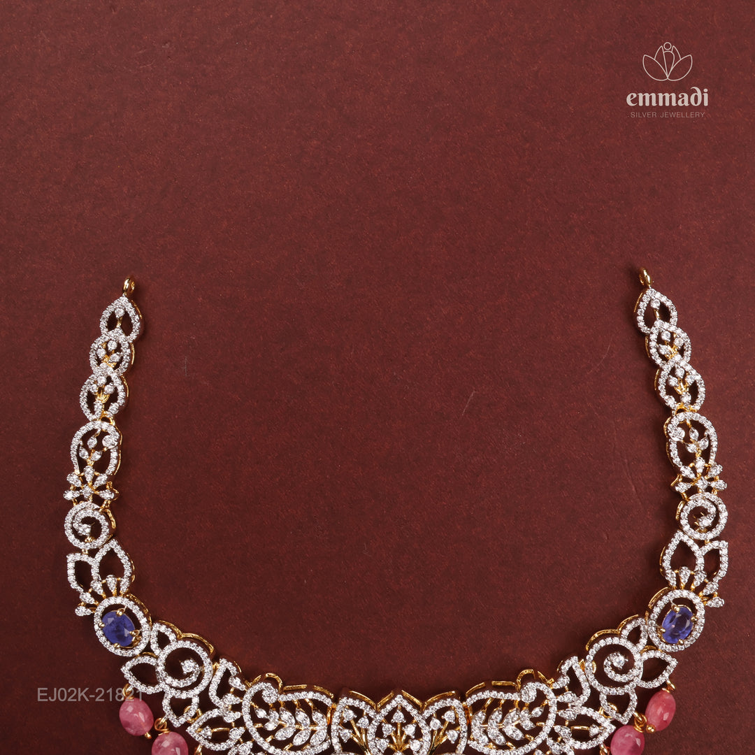 Short Necklace Premium Cz