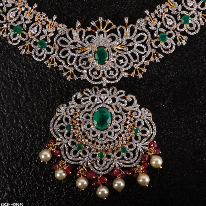 Long Necklace Premium Cz