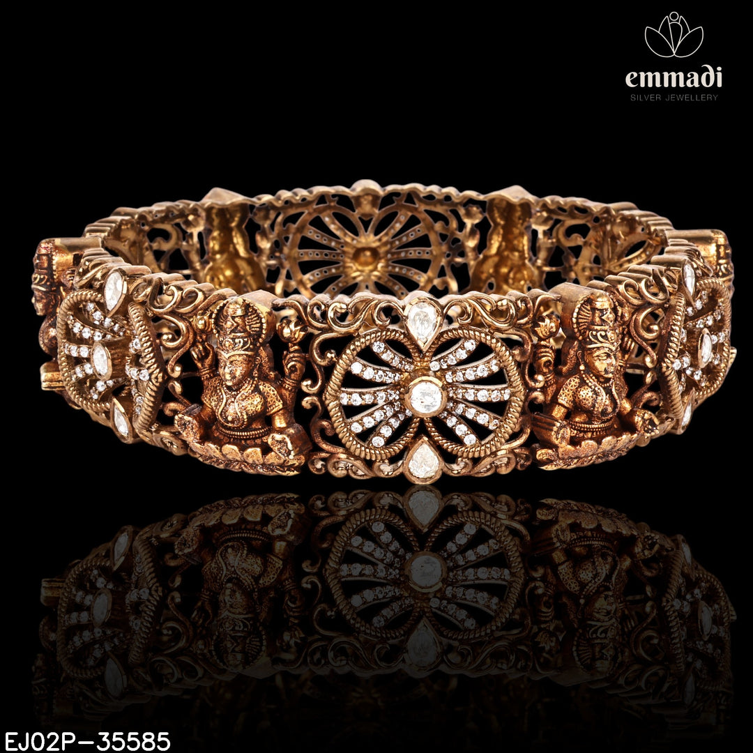 Bangles Moissanite Nakshi