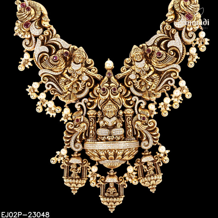 Long Necklace Premium Nakshi