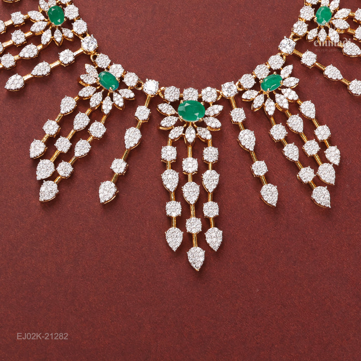 Short Necklace Premium Cz