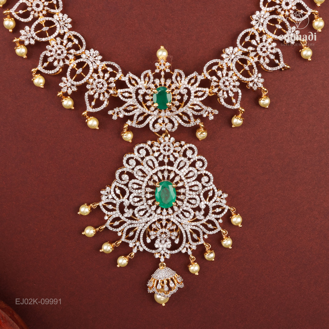 Long Necklace Premium Cz