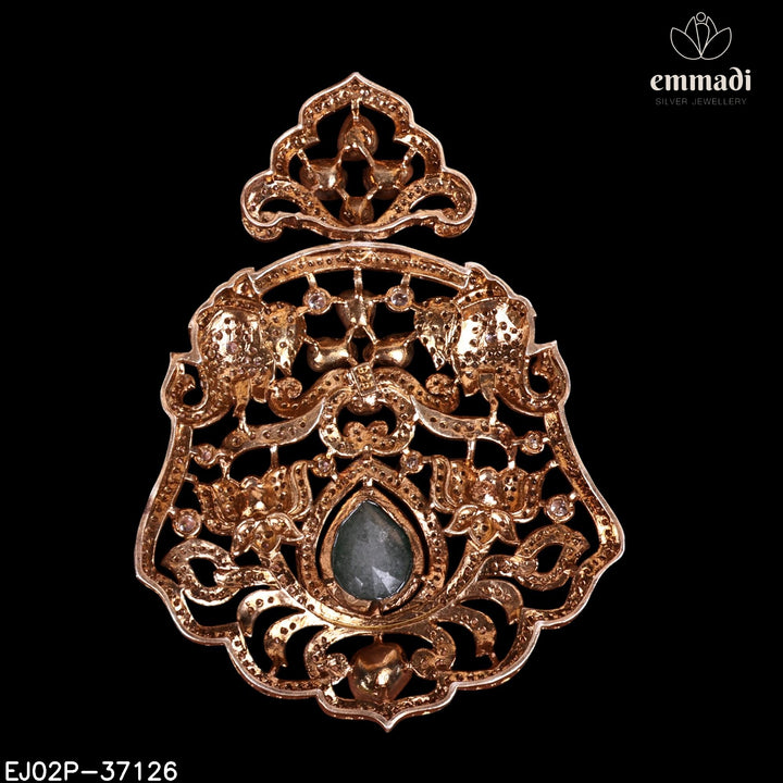 Pendant Brouch Moissanite