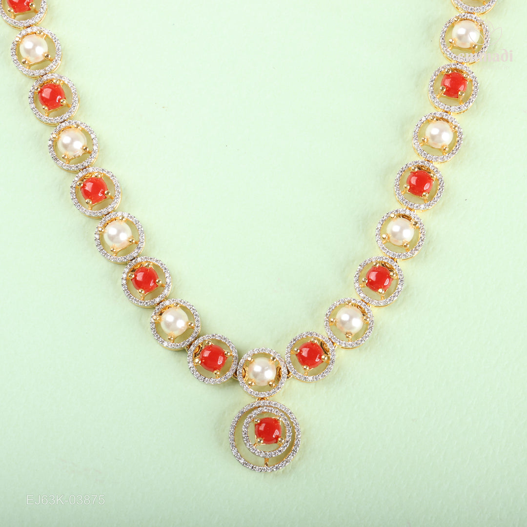 Long Necklace Premium Cz
