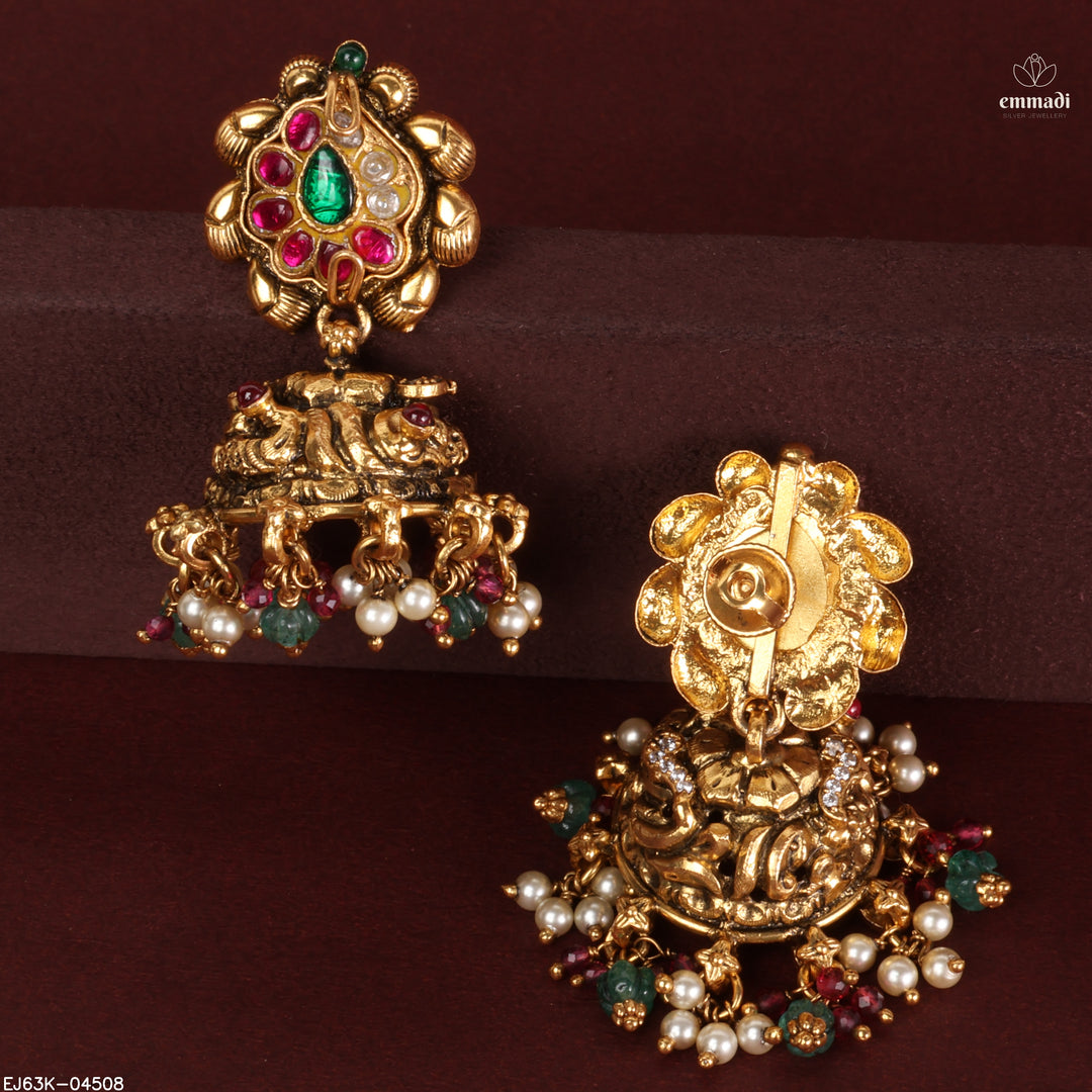 Jhumka Kundan Nakshi