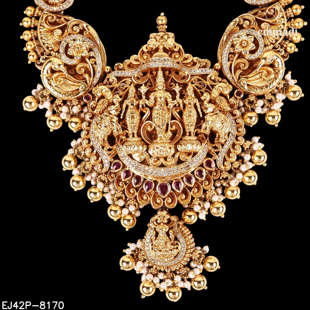 Long Necklace Premium Nakshi