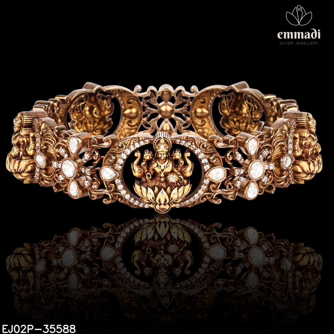 Bangles Moissanite Nakshi