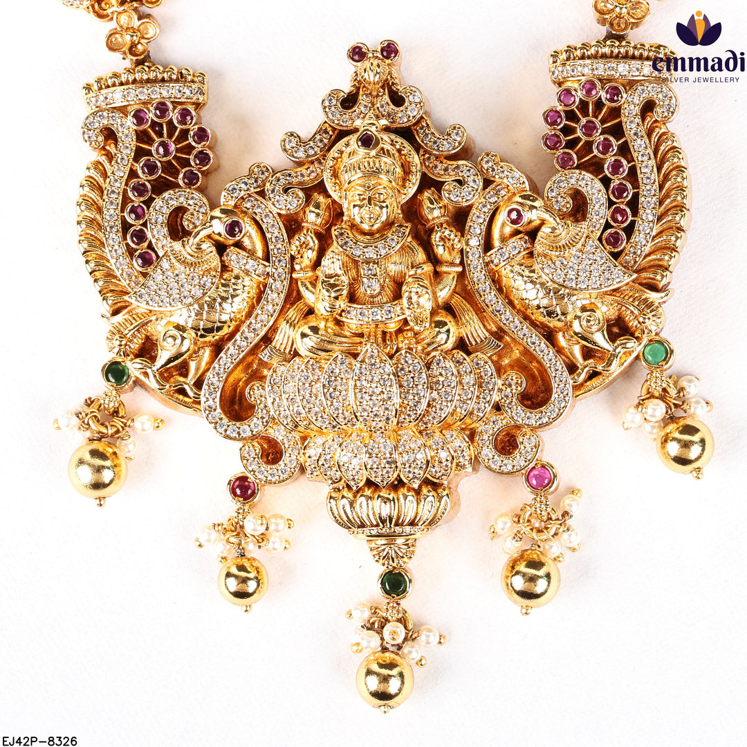 Long Necklace Premium Nakshi