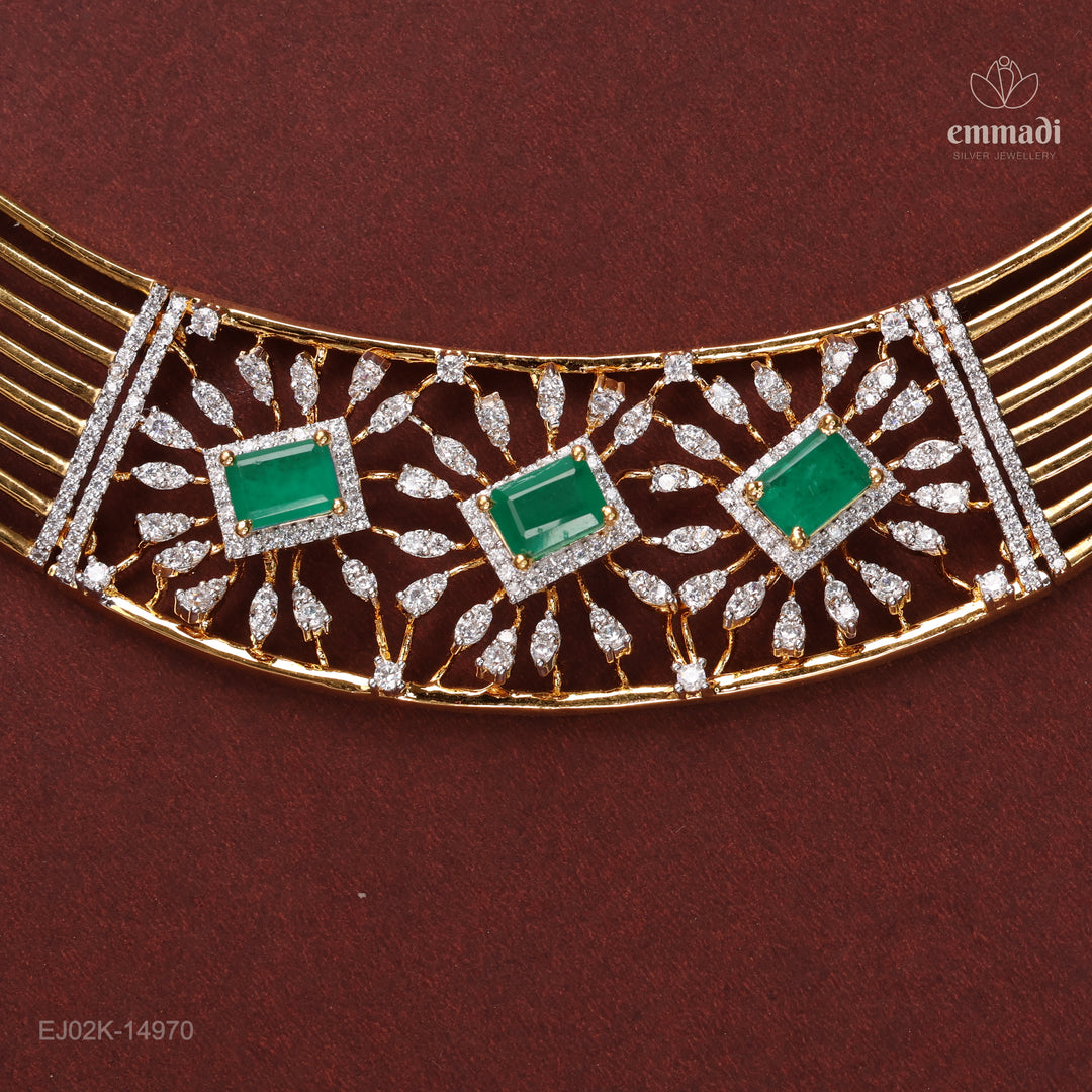 Short Necklace Premium Cz