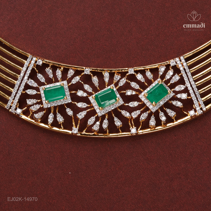 Short Necklace Premium Cz