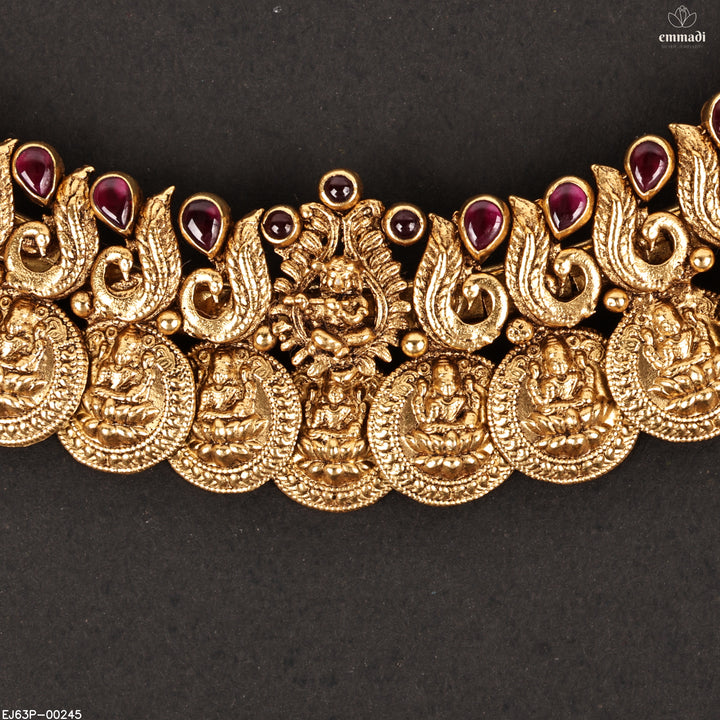 Short Necklace Kundan Nakshi