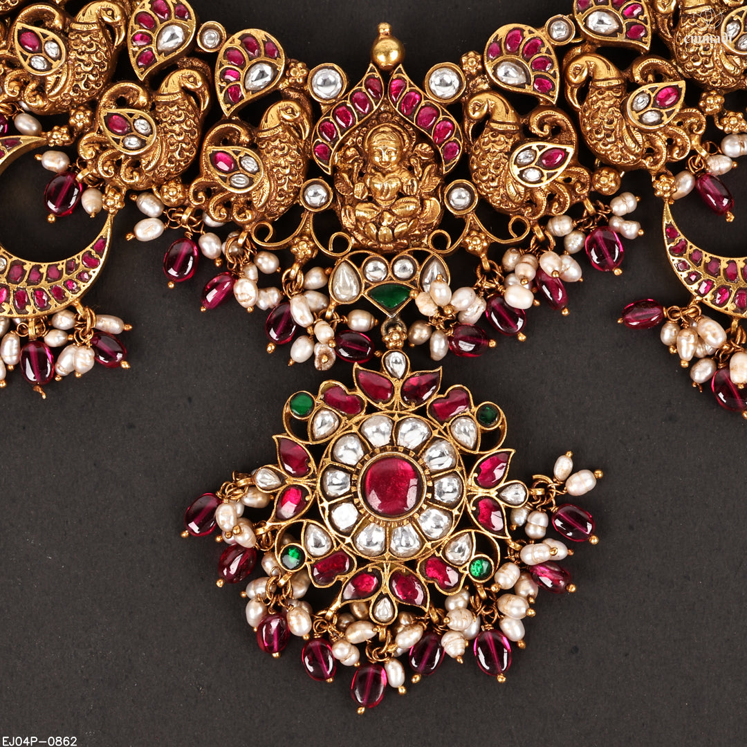 Short Necklace Premium Kundan