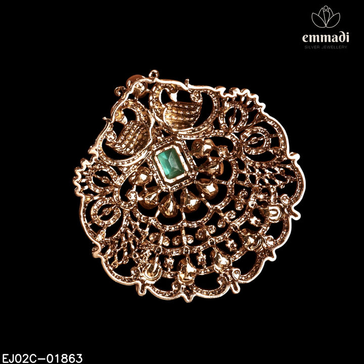 Pendant Brouch Moissanite