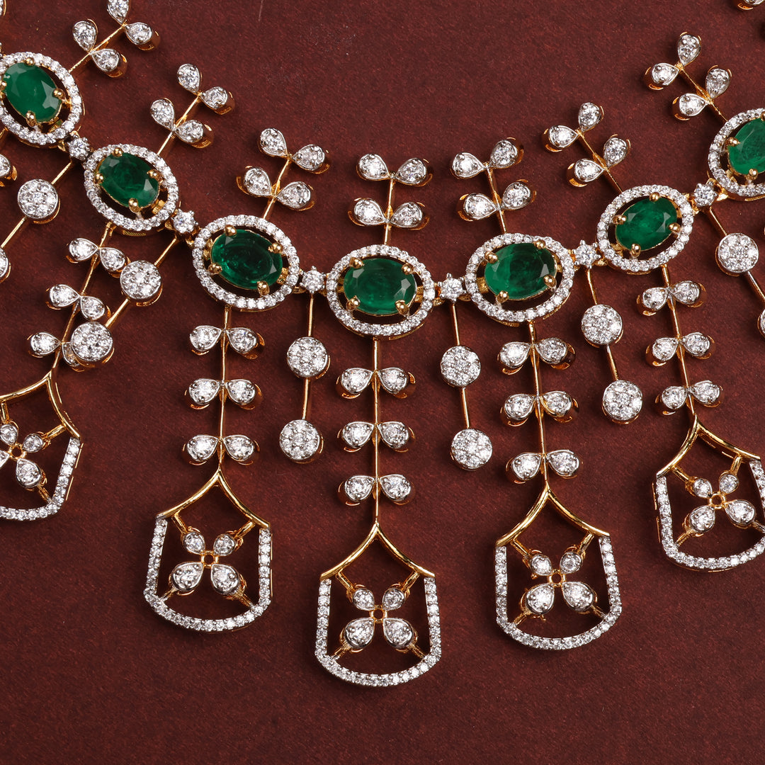 Short Necklace Premium Cz