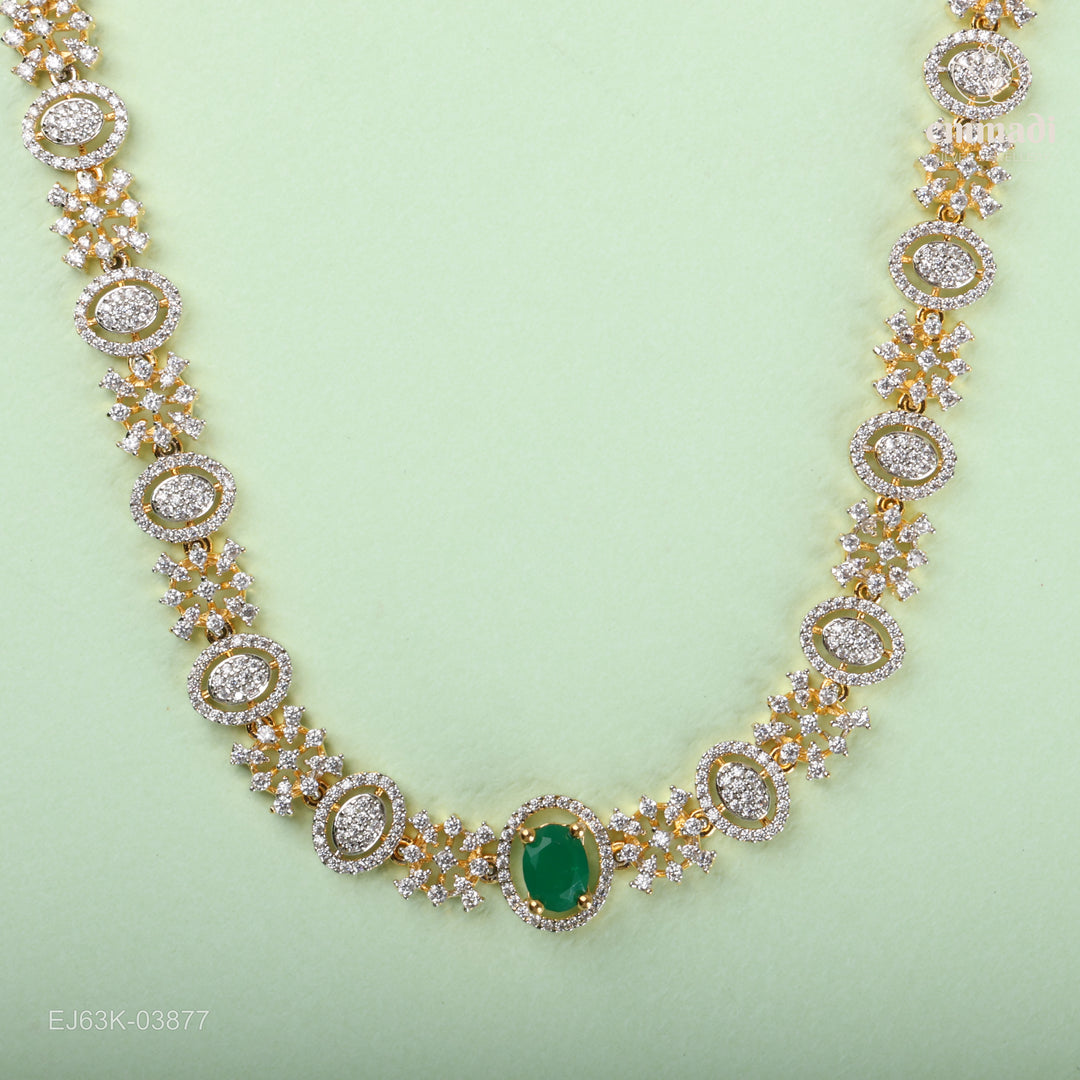 Long Necklace Premium Cz