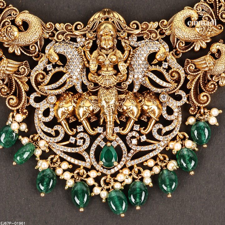 Short Necklace Premium Nakshi
