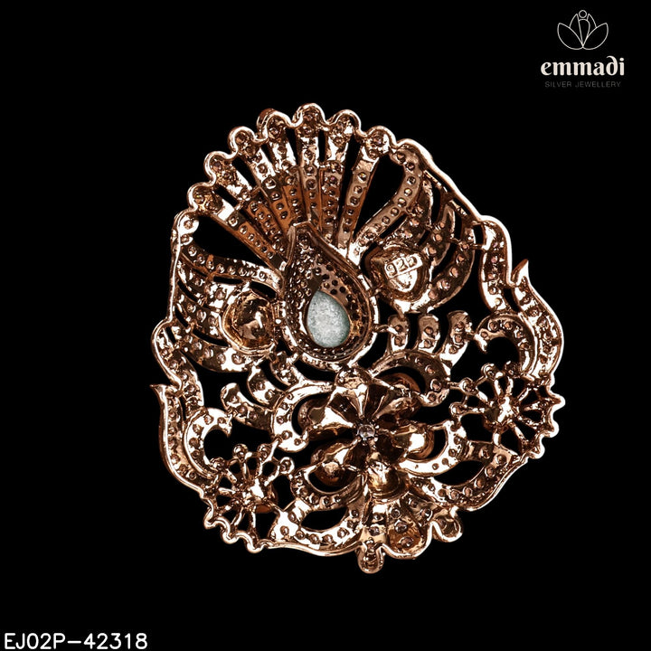 Pendant Brouch Moissanite