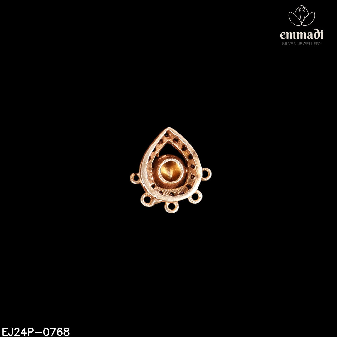 Pendant Brouch Moissanite